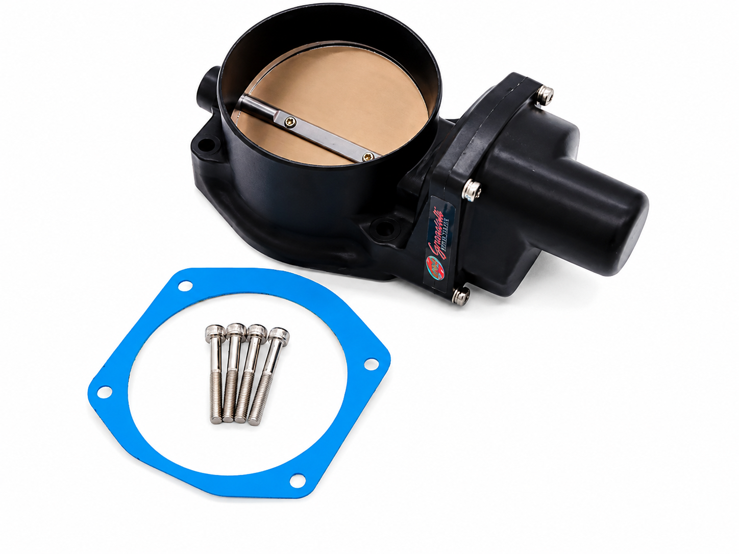 08-23 GM LS3/LSA/LSX Malevolent Drive-By-Wire 103mm Throttle Body - Black - Granatelli Motor Sports