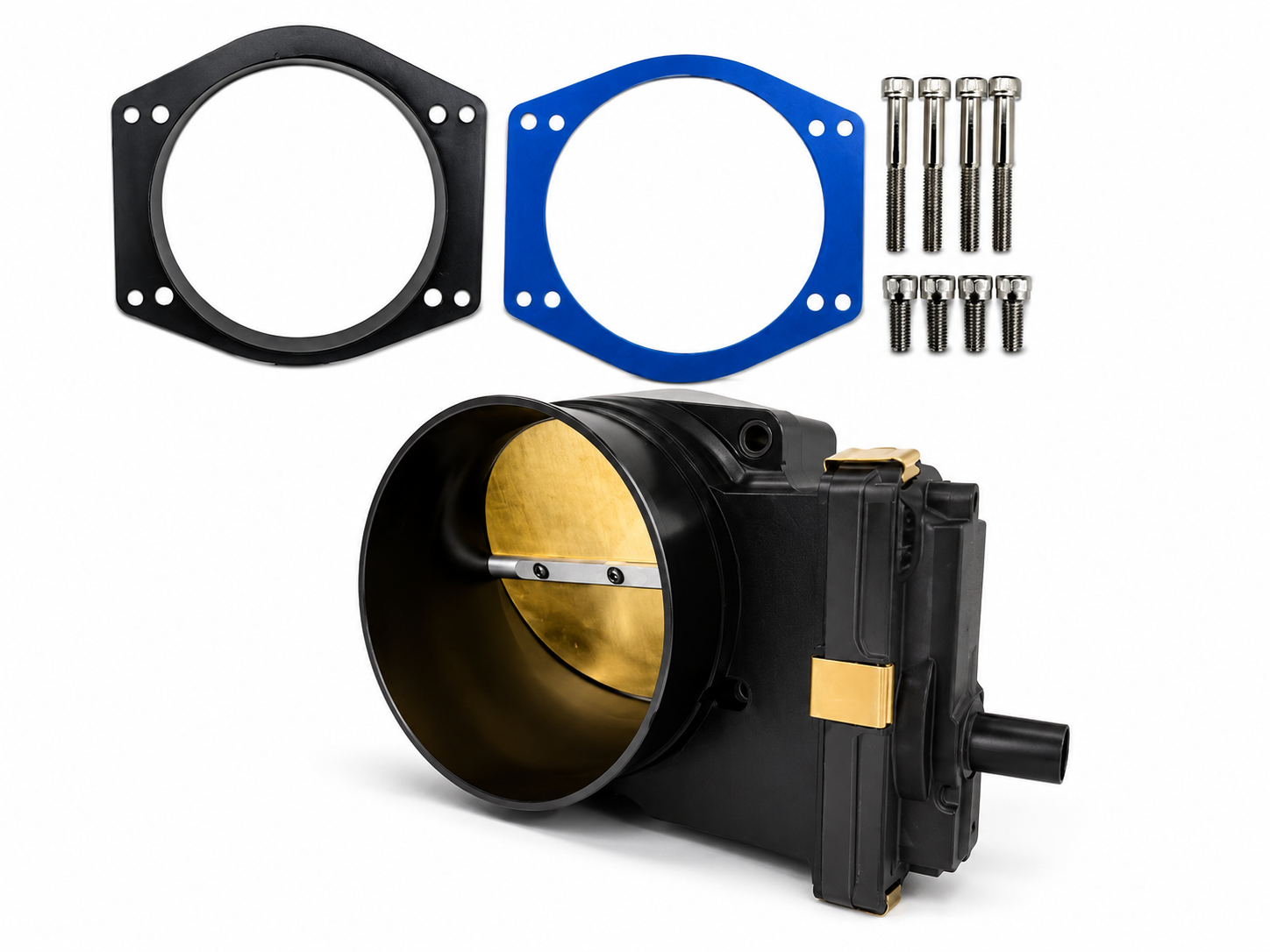 13-20 GM LT1/LT4/LT5 Drive-By-Wire 112mm Throttle Body - Black - Granatelli Motor Sports