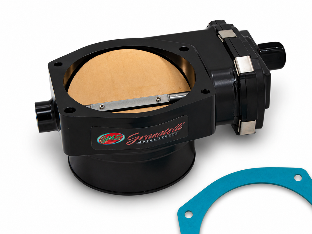 Granatelli Motor Sports LT1 Drive-By-Wire Billet Throttle Body Black Billet GMTBLT95B - Granatelli Motor Sports