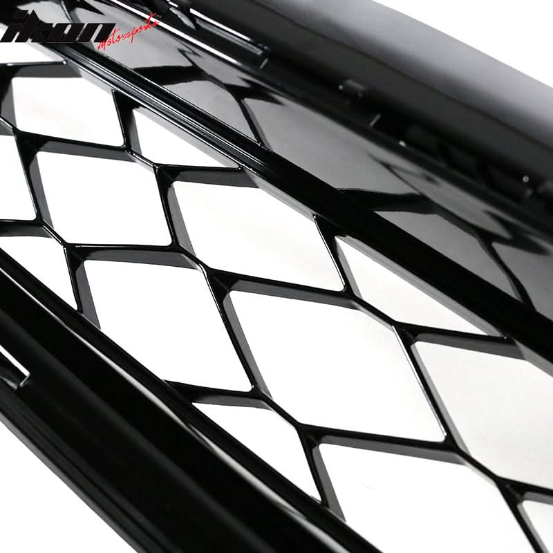 2014-2015 Chevy Camaro Z28 Style Black Front Upper Mesh Grille