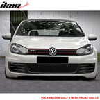 2010-2014 Volkswegen Golf TDI Jetta MK6 Honeycomb Mesh Front Grille