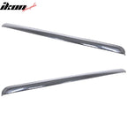2007-2013 GMC Sierra 1500 Front Hood Guards Molding Bumper Grill ABS