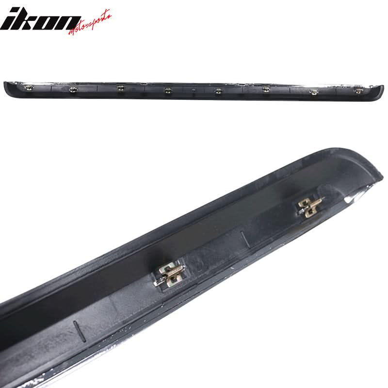 2007-2013 GMC Sierra 1500 Front Hood Guards Molding Bumper Grill ABS