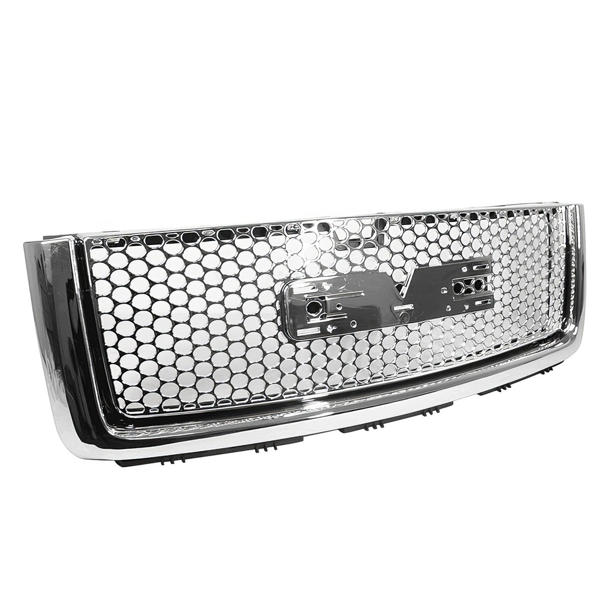 2007-2013 GMC Sierra 1500 Car Front Grille Upper Hood  Guards ABS