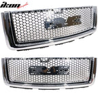 2007-2013 GMC Sierra 1500 Car Front Grille Upper Hood  Guards ABS