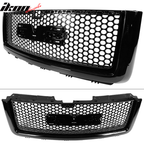 2007-2013 GMC Sierra 1500 Denali Mesh Front Hood Molding Grille ABS