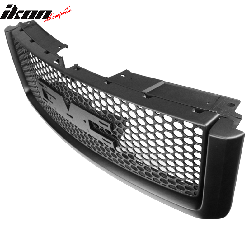 2007-2013 GMC Sierra 1500 Denali Mesh Front Hood Molding Grille ABS