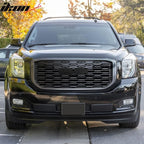 2015-2020 GMC Yukon Denali Style Black Front Bumper Upper Grille ABS