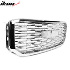 2015-2020 GMC Yukon Denali Style Chrome Front Bumper Upper Grille ABS