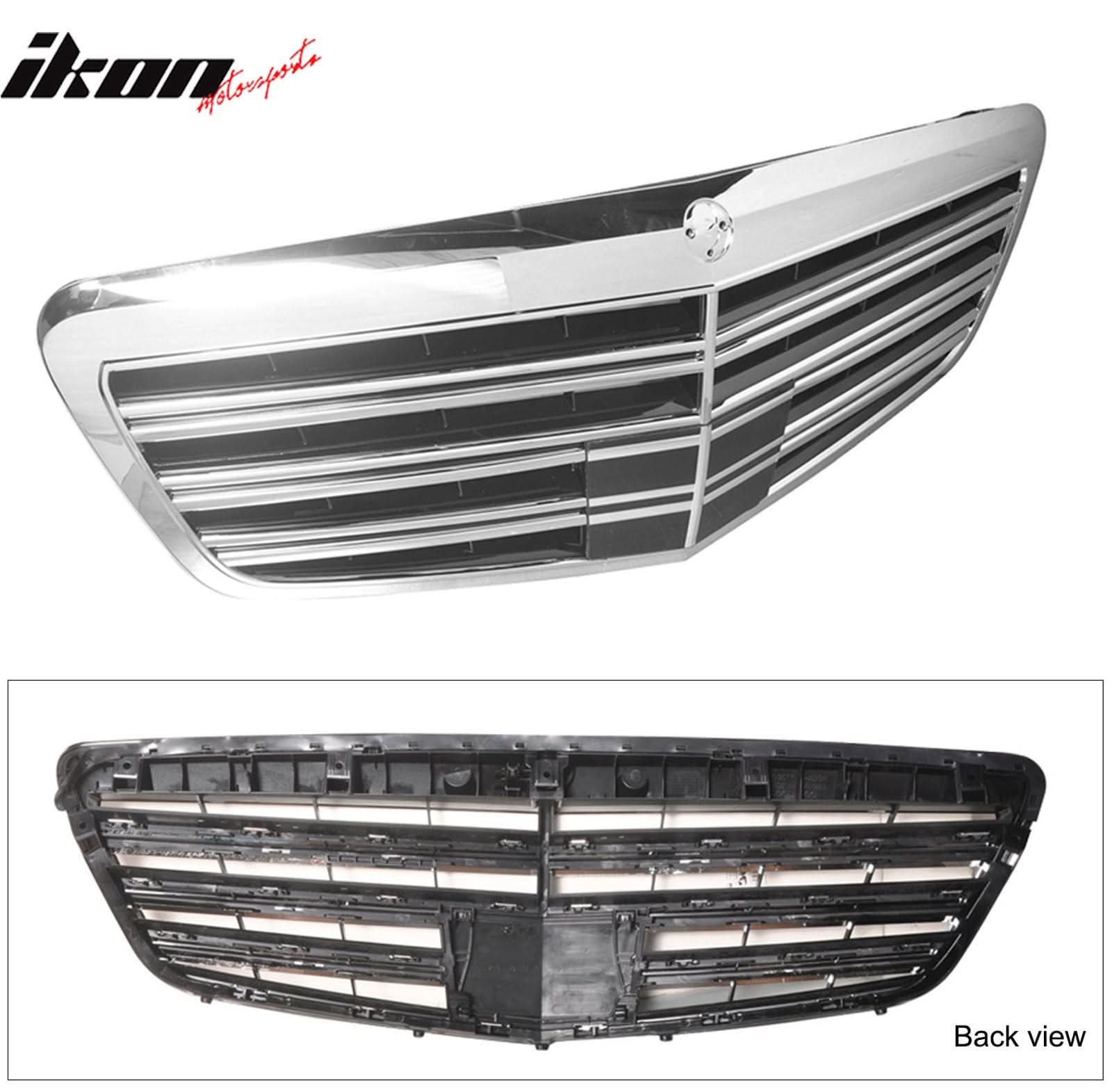 2010-2013 Mercedes-Benz W221 S Class Front  Bumper Hood Grille ABS