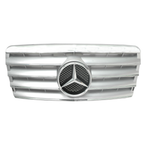 Fits 94-95 W124 CL Type Front Silver Grille ABS+Authentic Star Emblem