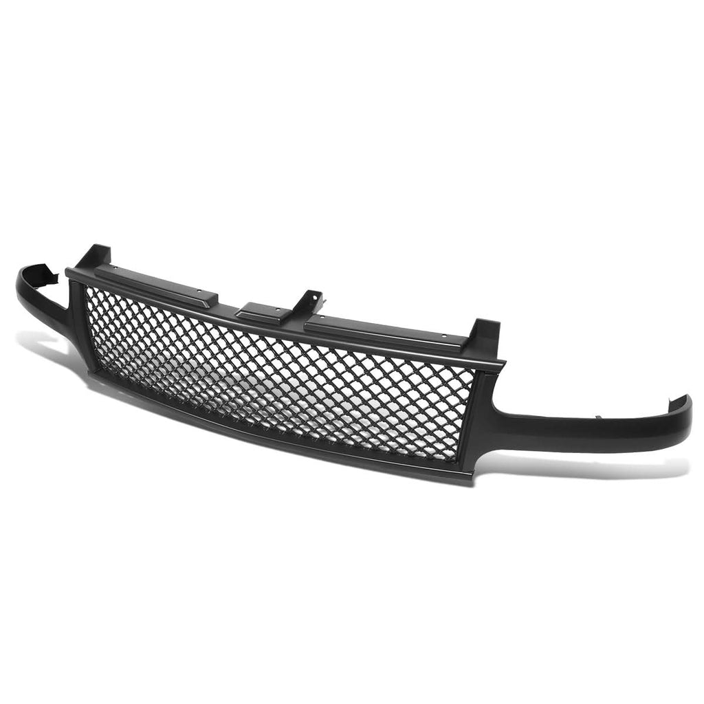 99-02 Chevy Silverado / 00-06 Suburban Glossy Mesh Grille - Matte Black