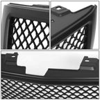 2007-2013 Chevrolet Silverado 1500 Squared Mesh Grille - Matte Black