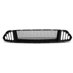 2015-2017 Ford Mustang Badgeless Honeycomb Mesh Grille - Black