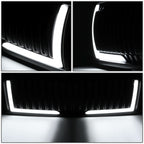 99-02 Chevy Silverado / 00-06 Suburban Tahoe Vertical Fence LED DRL Grille