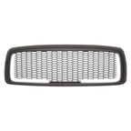 02-05 Dodge Ram Honeycomb Mesh Grille w/ LED DRL Lights Matte Black