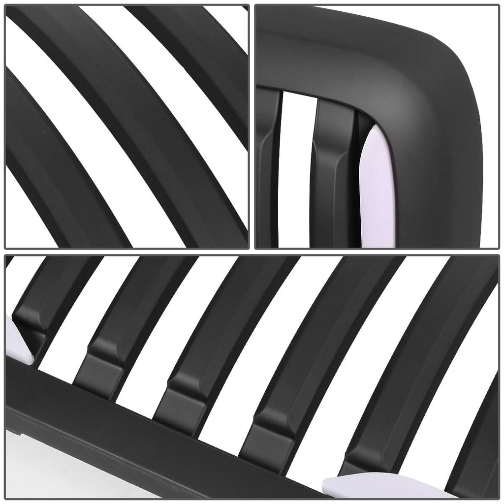 06-08 Dodge Ram 1500 / 06-09 Ram 2500 3500 Vertical Fence LED DRL Grille