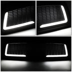 2009-2012 Dodge Ram 1500 Honeycomb Style LED DRL Grille - Black