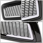 2009-2012 Dodge Ram 1500 Honeycomb Style LED DRL Grille - Black