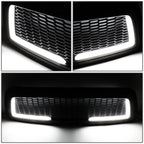 09-12 Dodge Ram 1500 Honeycomb Style LED DRL Grille - Matte Black