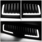 09-12 Dodge Ram 1500 Vertical Fence Style Grille w/ LED DRL Lights