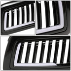 09-12 Dodge Ram 1500 Vertical Fence Style Grille w/ LED DRL Lights