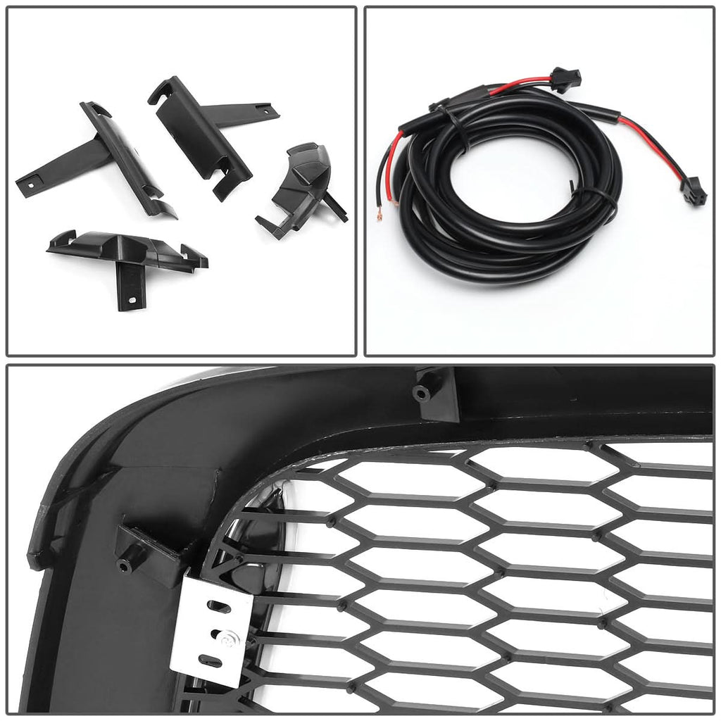 13-18 Dodge Ram 1500 Honeycomb Style LED DRL Grille