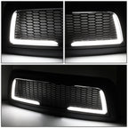 2010-2018 Dodge Ram 2500/3500 Honeycomb Mesh Grille with LED DRL