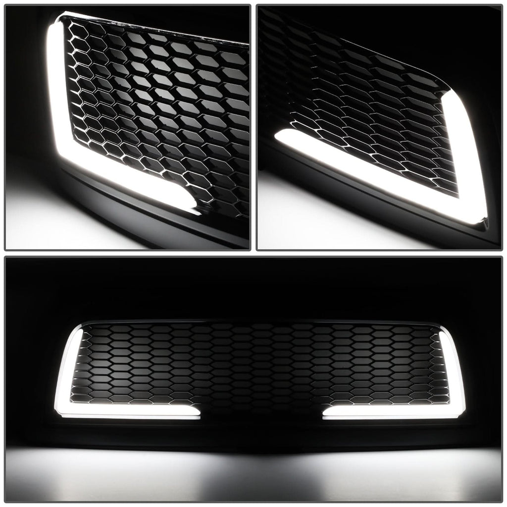 2010-2018 Dodge Ram 2500/3500 Honeycomb Mesh Grille with LED DRL