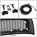 2010-2018 Dodge Ram 2500/3500 Honeycomb Mesh Grille with LED DRL