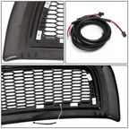 2010-2018 Dodge Ram 2500 3500 Honeycomb Mesh Grille with LED DRL