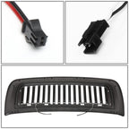 10-18 Dodge Ram 2500 3500 Vertical Fence Style LED DRL Grille Matte Black