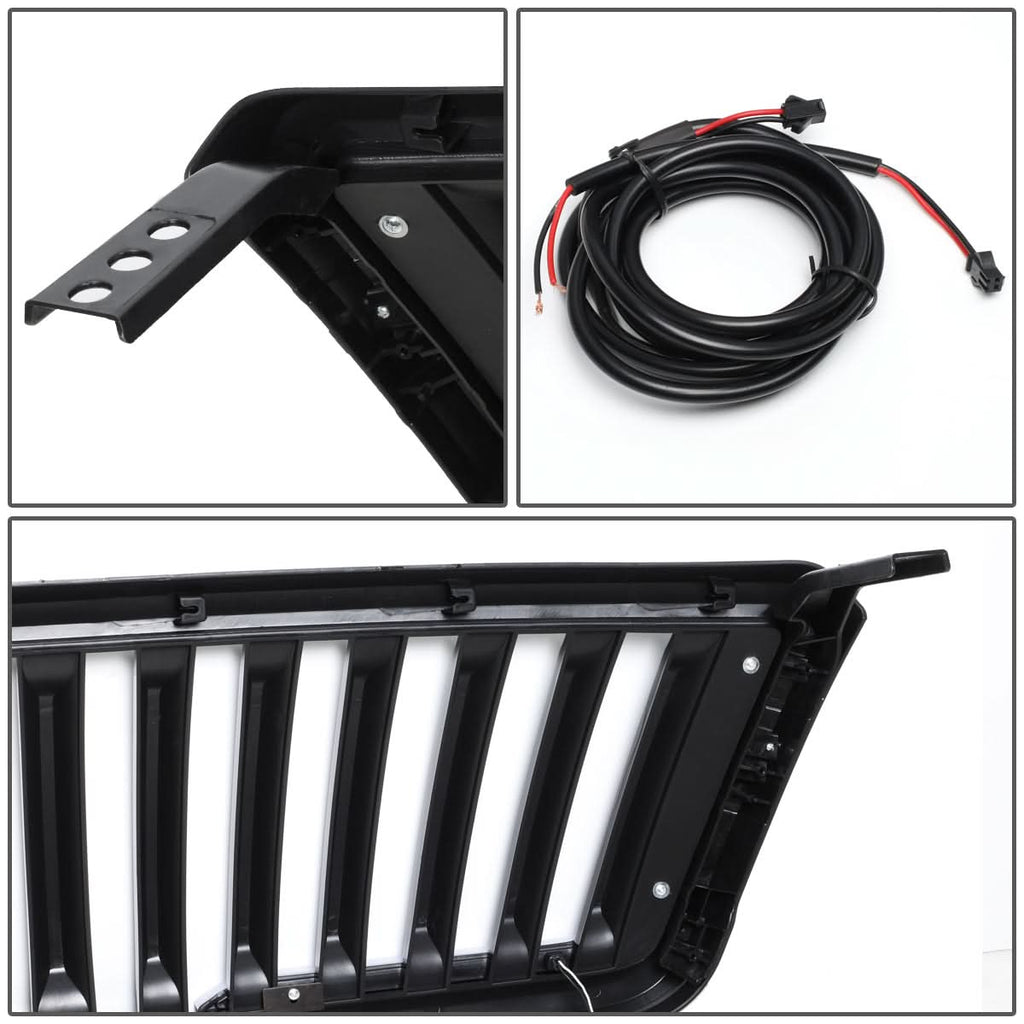 2004-2008 Ford F-150 Vertical Fence Style LED DRL Grille