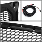 2009-2014 Ford F-150 Honeycomb Mesh Grille with LED DRL Lights