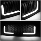 2009-2014 Ford F-150 Honeycomb Mesh Grille w/ LED DRL Lights