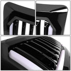 2009-2014 Ford F-150 Vertical Fence Style LED DRL Grille - Black