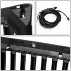 2009-2014 Ford F-150 Vertical Fence Style LED DRL Grille - Black