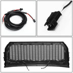 2015-2017 Ford F-150 Honeycomb Mesh Grille with LED DRL Lights