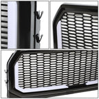 2015-2017 Ford F-150 Honeycomb Mesh Grille with LED DRL Lights