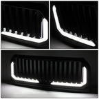 2015-2017 Ford F-150 Vertical Fence Style LED DRL Grille