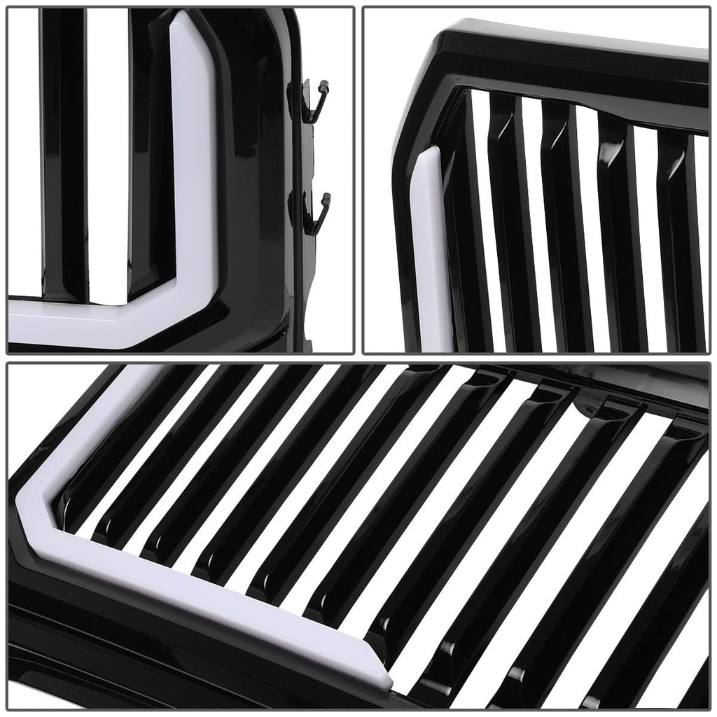 2015-2017 Ford F-150 Vertical Fence Style LED DRL Grille