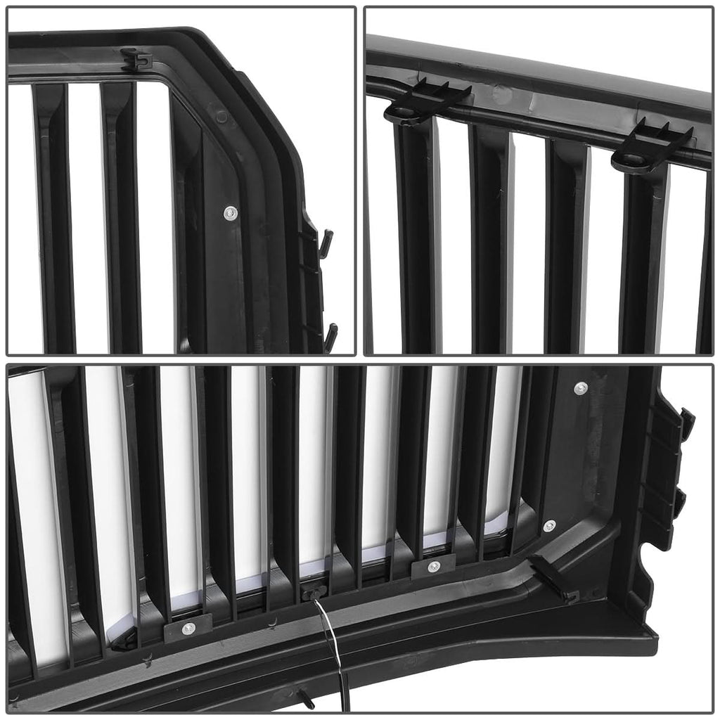 2015-2017 Ford F-150 Vertical Fence Style LED DRL Grille