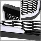 99-04 Ford F-250 F-350 F-450 F-550 Honeycomb Mesh Grille w/ LED DRL