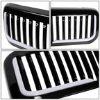99-04 Ford F-250 F-350 F-450 F-550 Vertical Fence Style LED DRL Grille