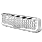 99-04 Ford F-250/F-350/F-450/F-550 Honeycomb Mesh Grille w/ LED DRL