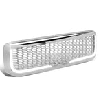 99-04 Ford F-250/F-350/F-450/F-550 Honeycomb Mesh Grille w/ LED DRL