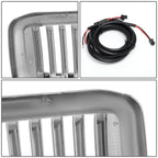 99-04 Ford F-250 F-350 F-450 F-550 Vertical Fence Style LED DRL Grille