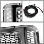 2005-2007 Ford F-250/F-350/F-450/F-550 Honeycomb Grille w/ LED DRL
