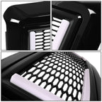 08-10 Ford F-250 F-350 F-450 F-550 Honeycomb Mesh Grille w/ LED DRL