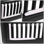 2008-2010 Ford F-250/F-350/F-450/F-550 Vertical Fence Style LED DRL Grille
